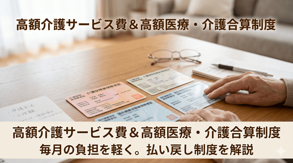 高額介護サービス費制度と高額医療・高額介護合算制度とは？